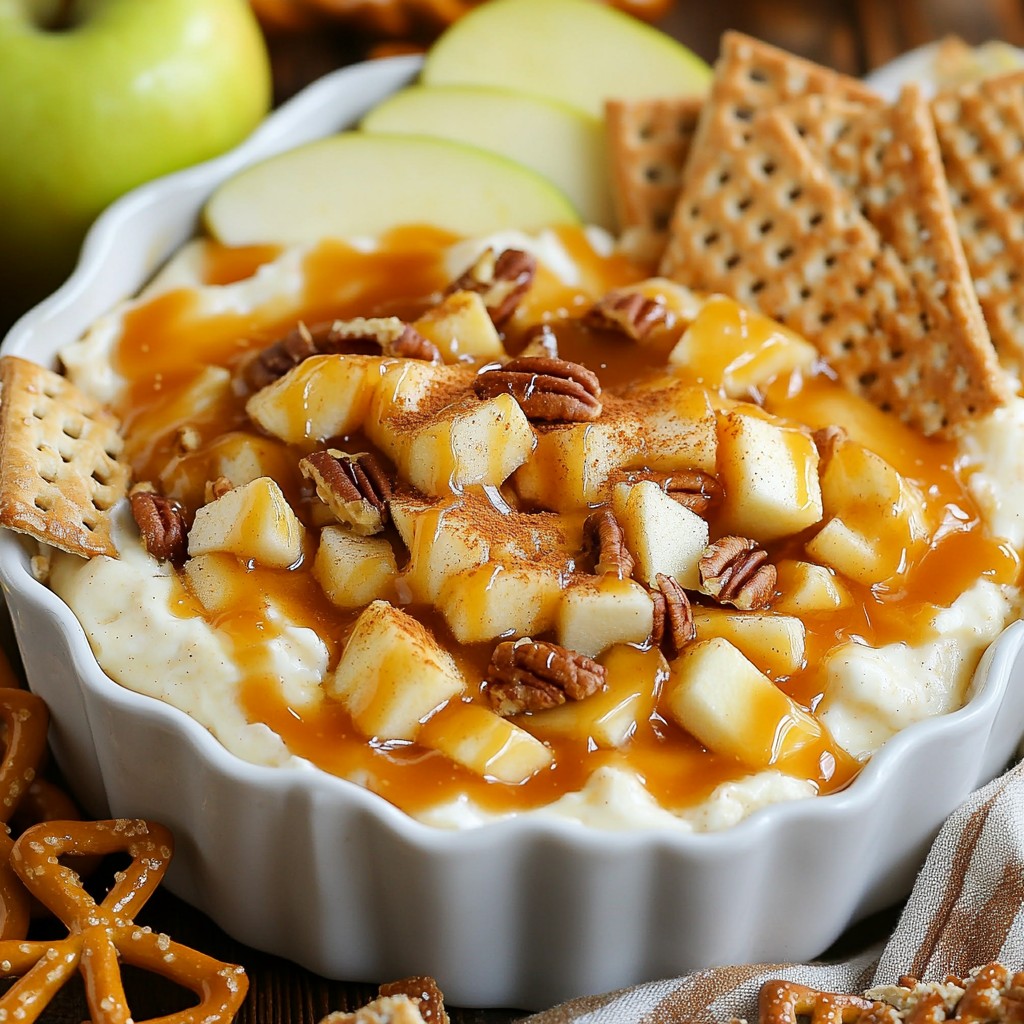 Caramel Apple Pie Dip Irresistible Sweet Treat