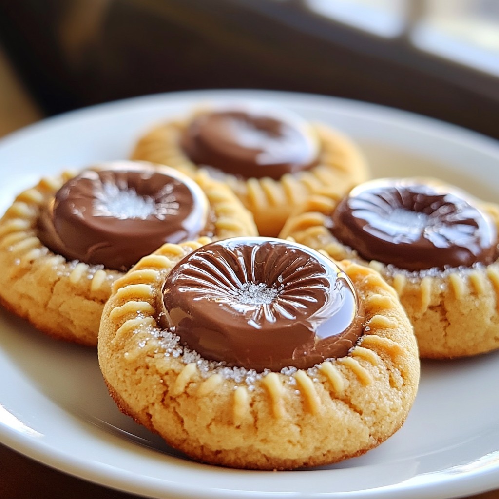 Peanut Butter Blossom Cookies Irresistible Treats