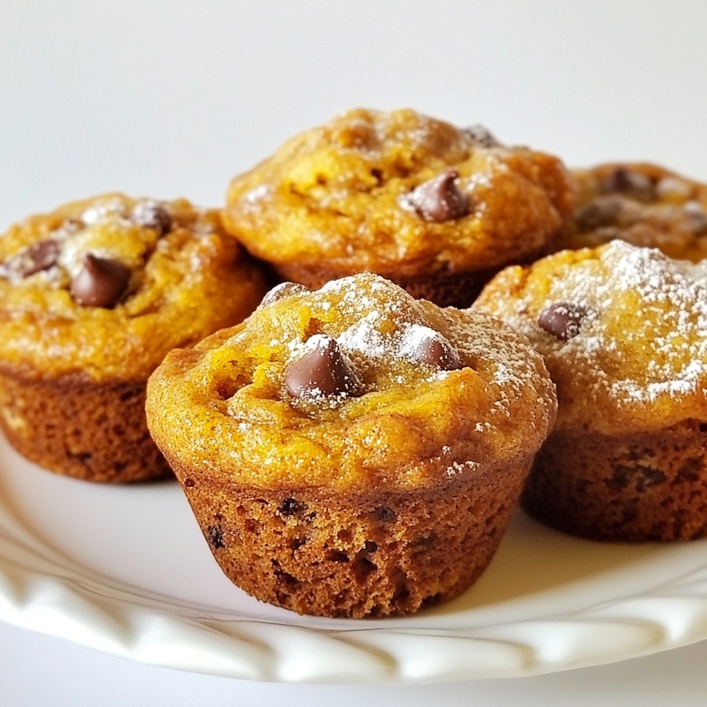 Pumpkin Chocolate Chip Muffins Fluffy and Delicious Recipe