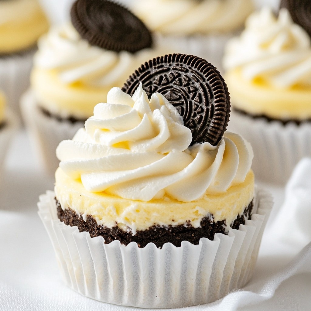 Mini Oreo Cheesecakes Delightful and Easy Recipe