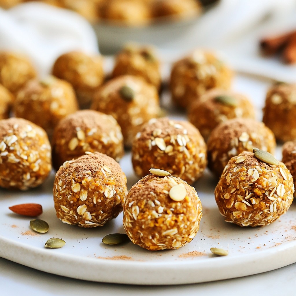Pumpkin Spice Energy Bites Tasty and Simple Treat