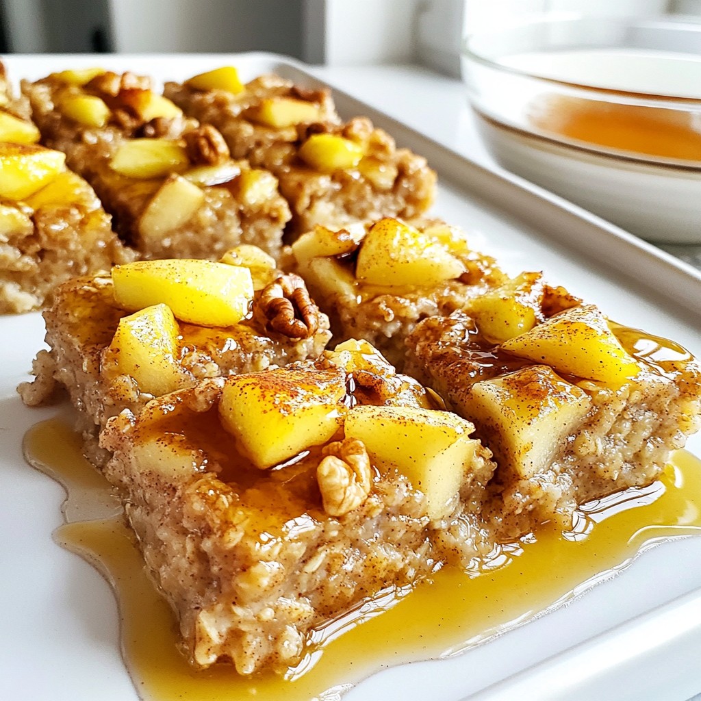 Apple Cinnamon Baked Oatmeal Delightful Breakfast Treat