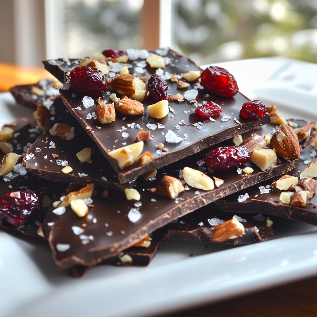 Dark Chocolate Sea Salt Bark Irresistible Treat Recipe