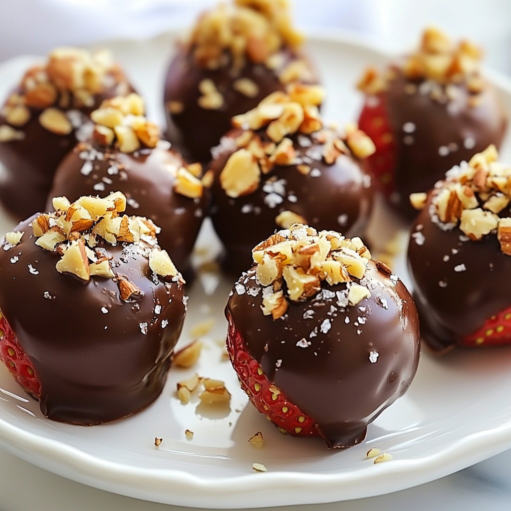 Chocolate Covered Strawberry Bites Irresistible Delight